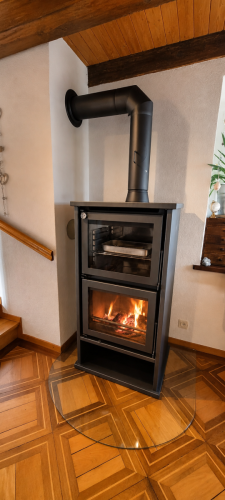 Poêle à bois  - M12F Eco avec four